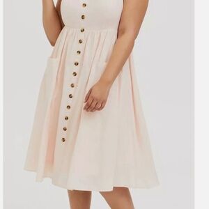 Torrid cream dress